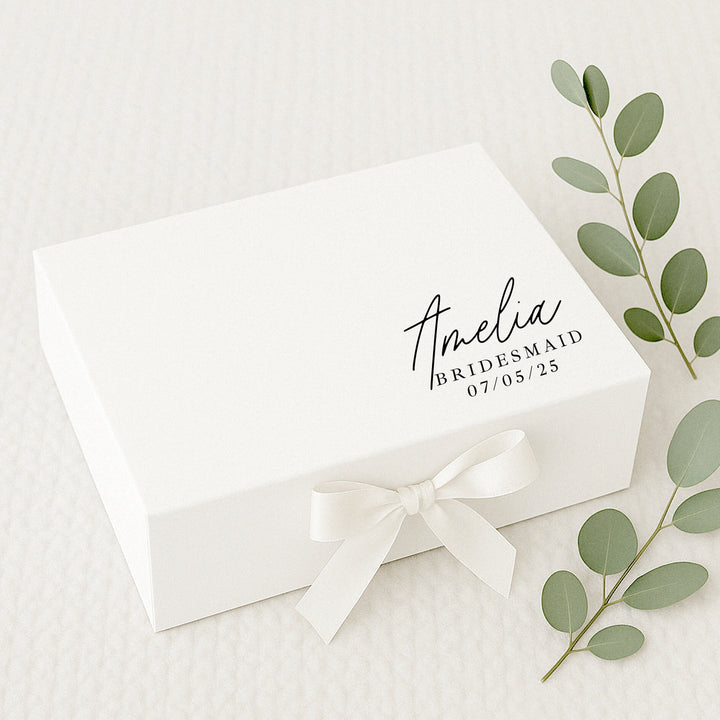 Personalised Bridesmaid Gift Box