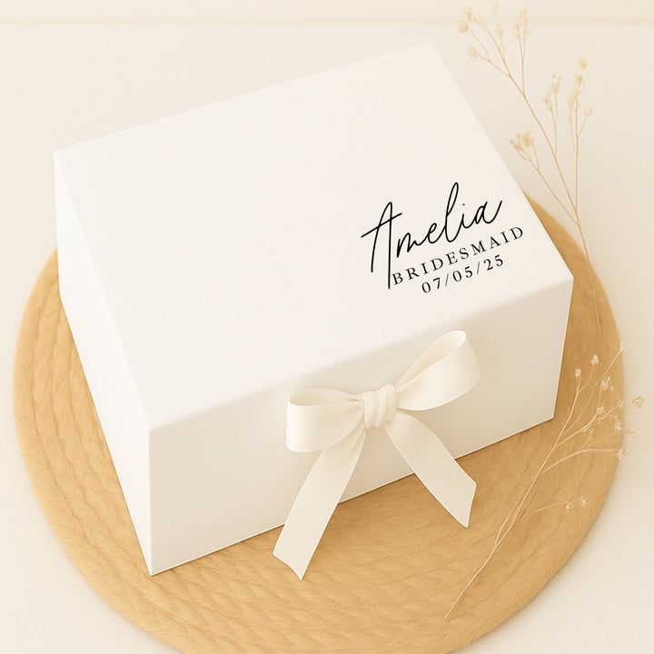 Personalised Bridesmaid Gift Box