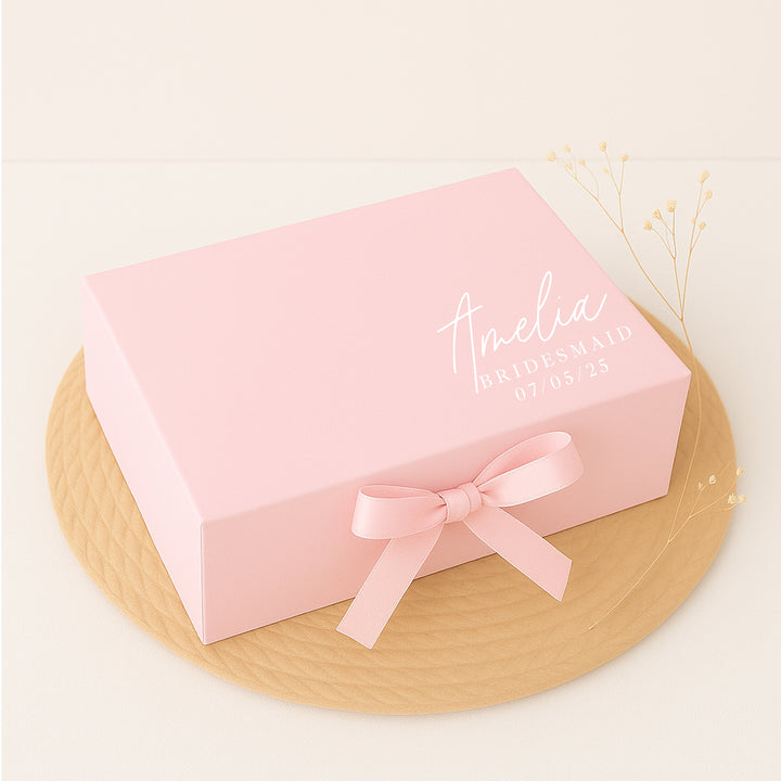 Personalised Bridesmaid Gift Box