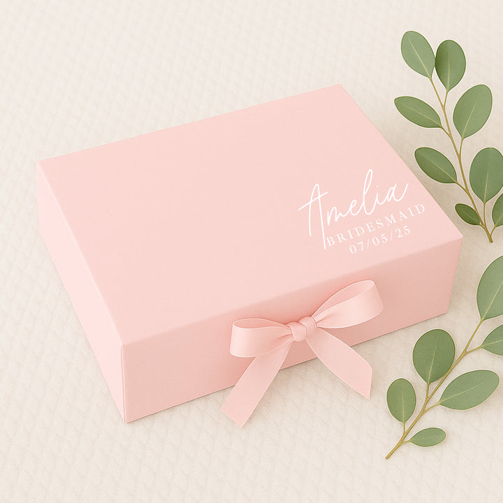 Personalised Bridesmaid Gift Box