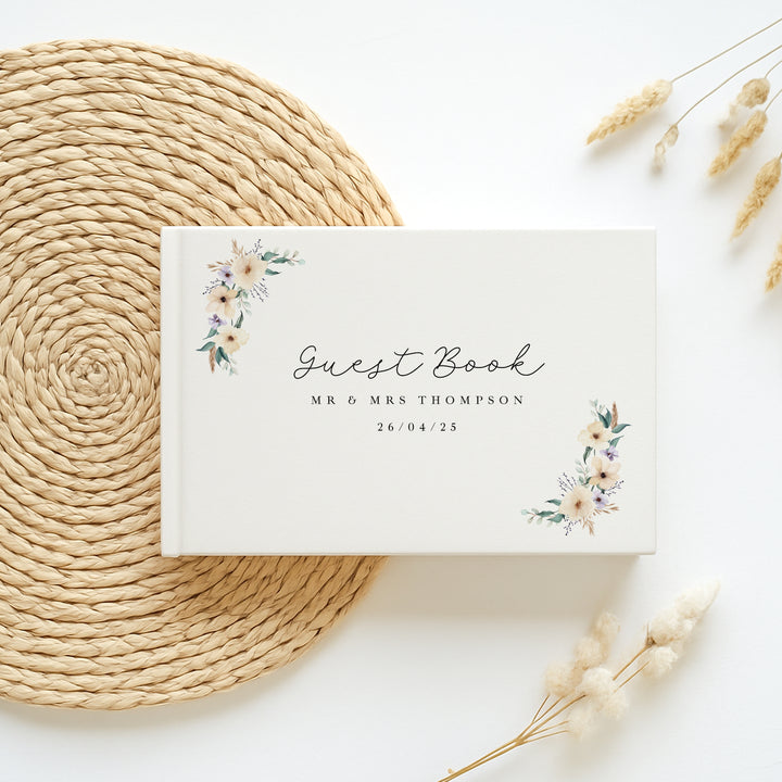 Personalised Wedding Guest Book