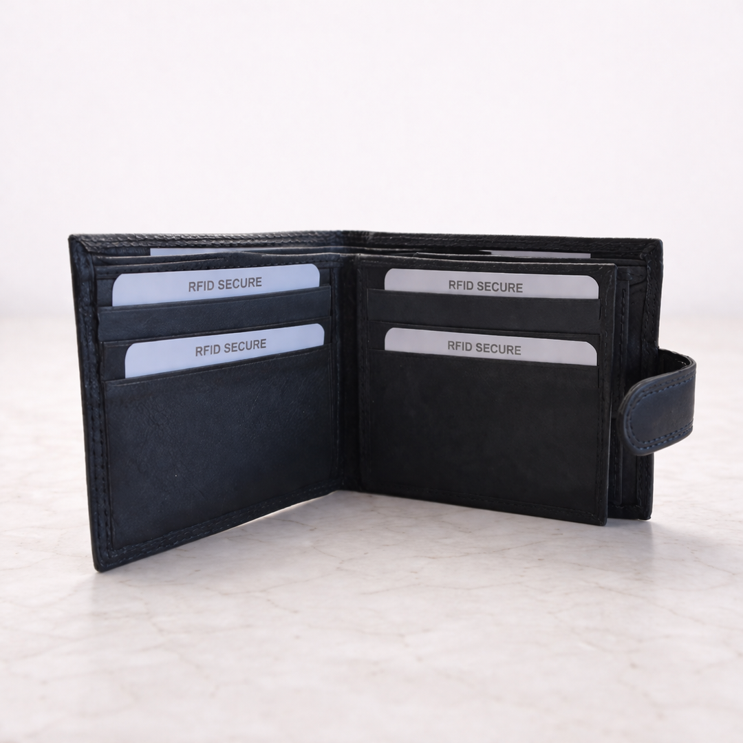 Engraved Daddy Leather Wallet