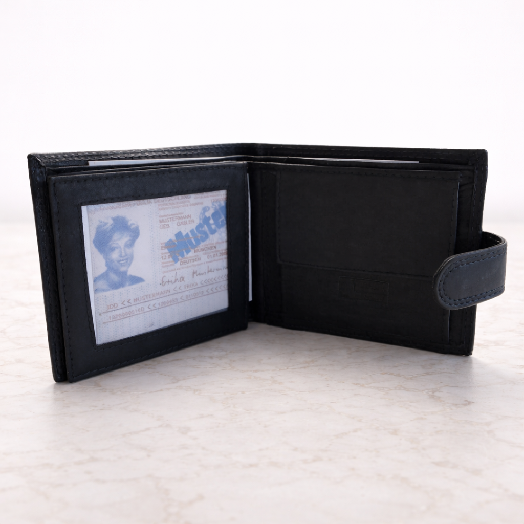 Engraved Daddy Leather Wallet