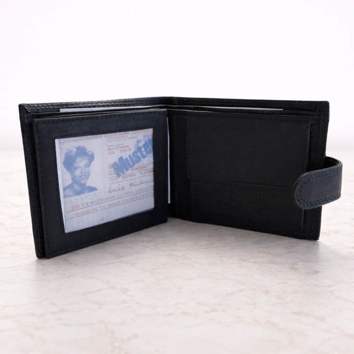 Engraved Daddy Leather Wallet