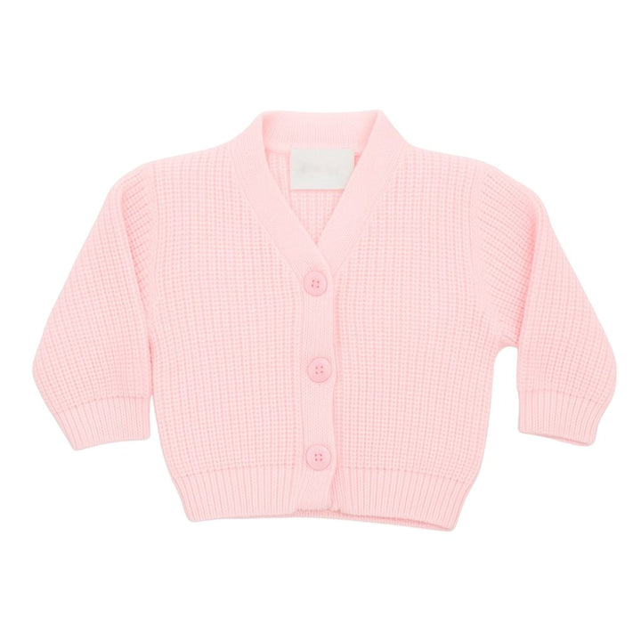 Knitted Baby Cardigan Pink