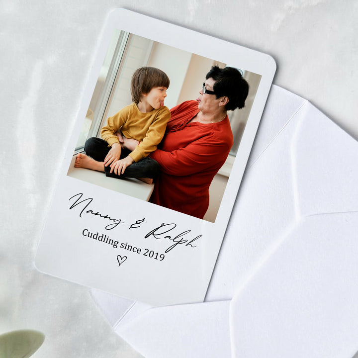 Nanny Photo Card - Personalised Gift For Her