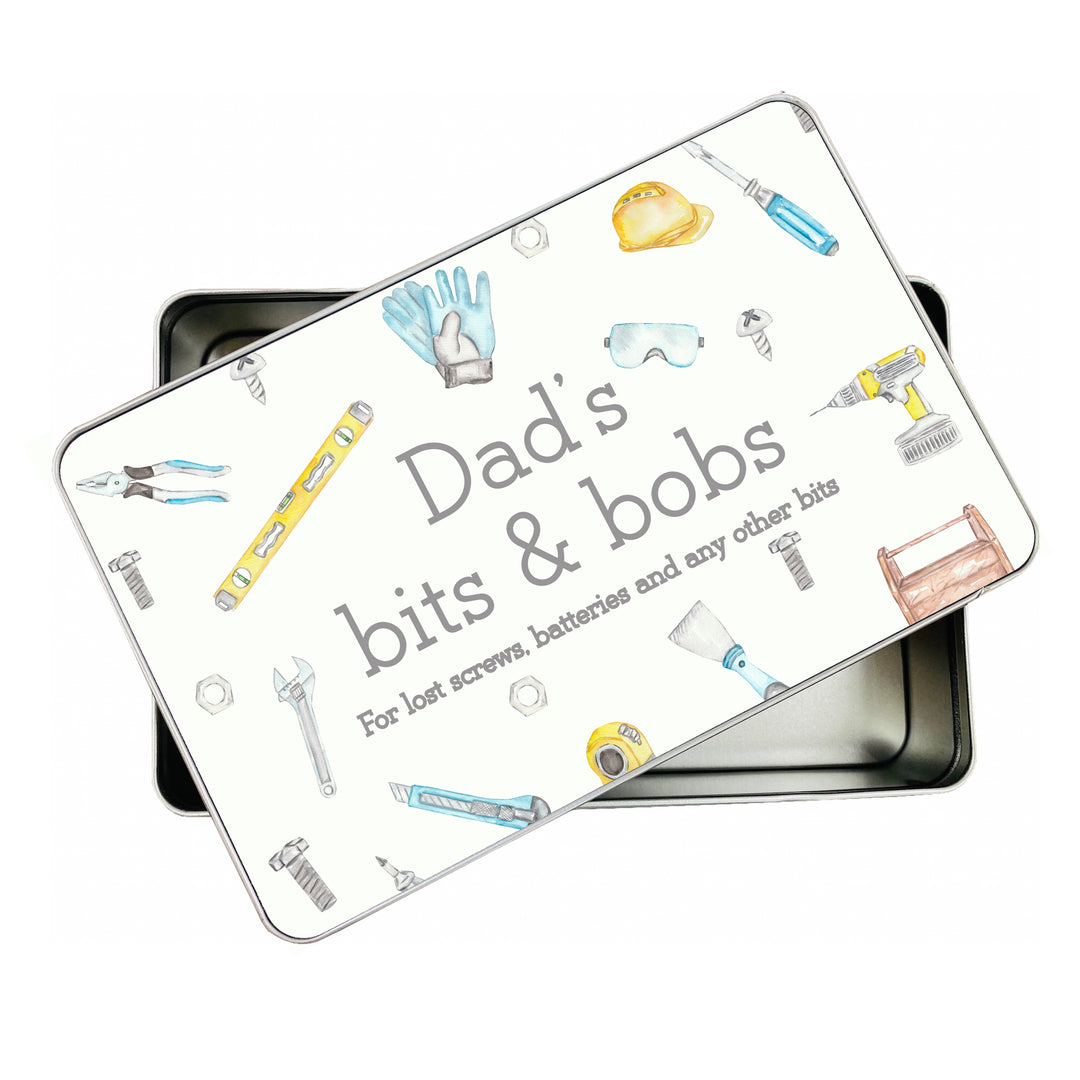 Dad’s Man Tin – Personalised Gift for Him