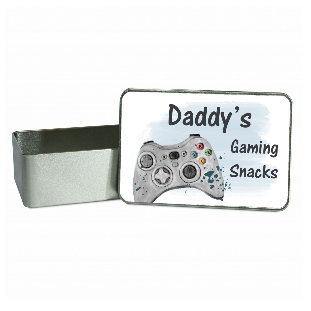 Dad’s Gaming Tin – Personalised Gift for Him