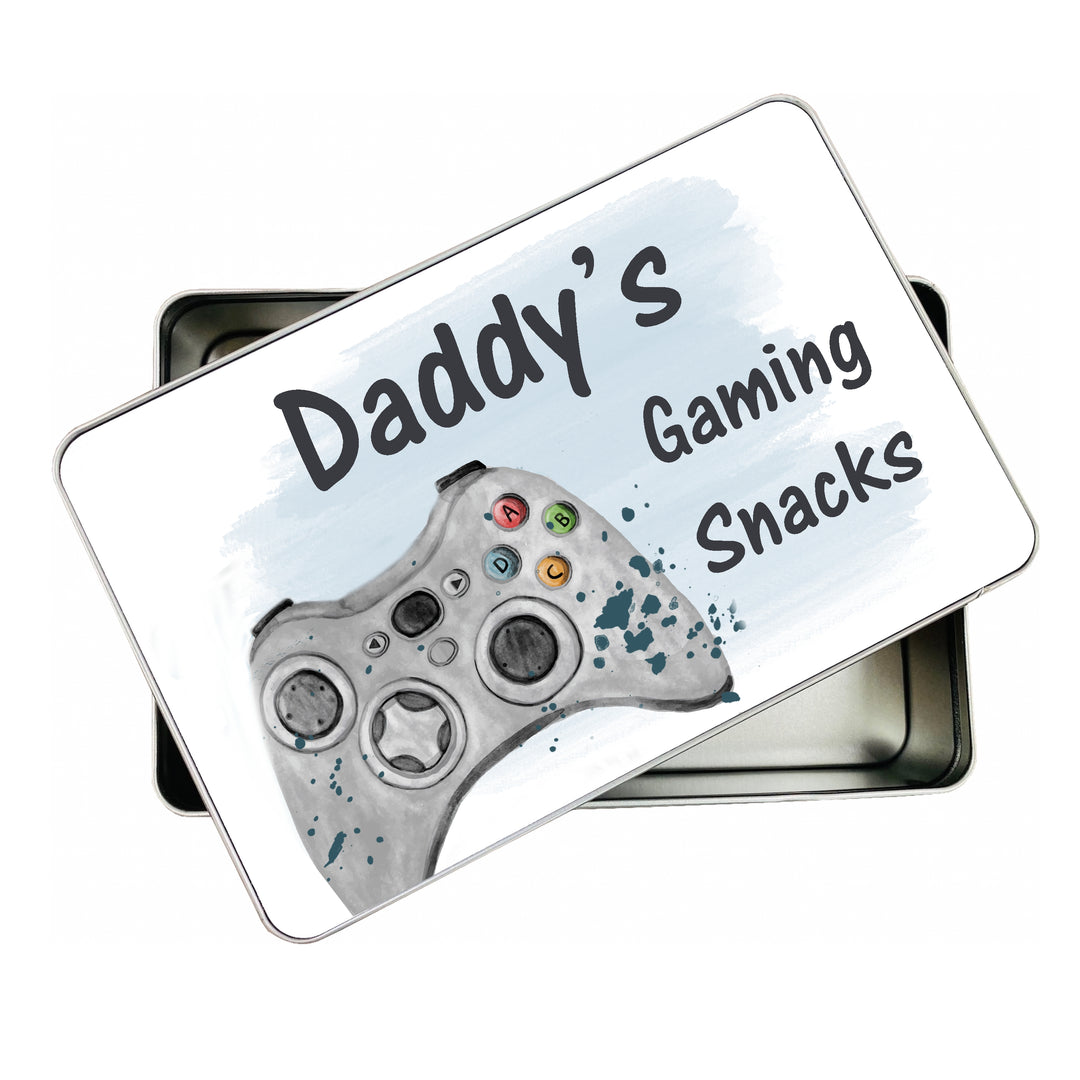 Dad’s Gaming Tin – Personalised Gift for Him