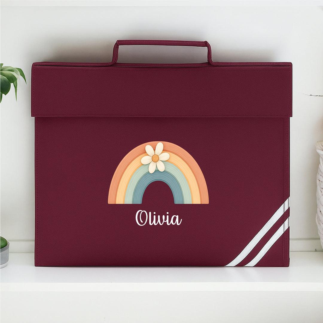 Personalised School Book Bag Folder