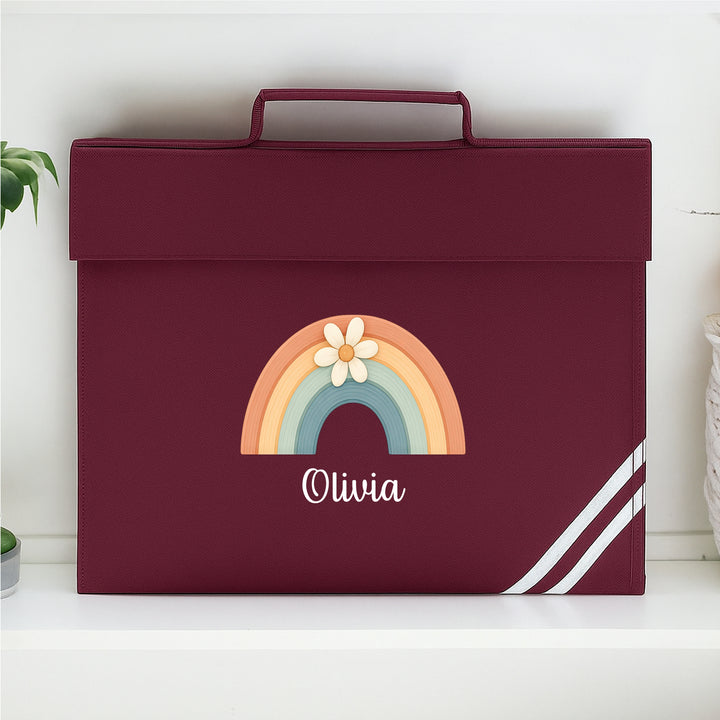 Personalised School Book Bag Folder