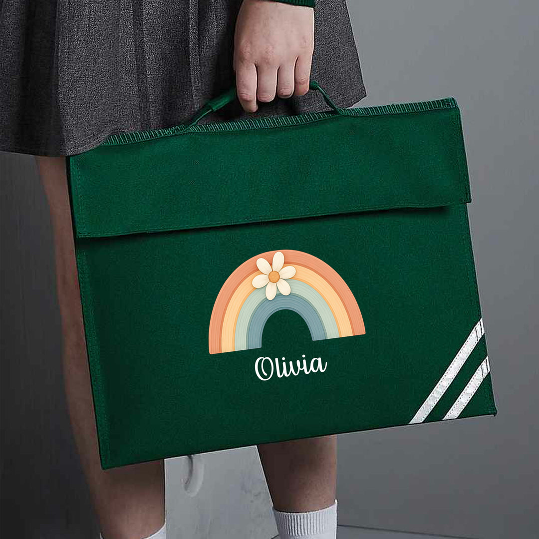 Personalised School Book Bag Folder