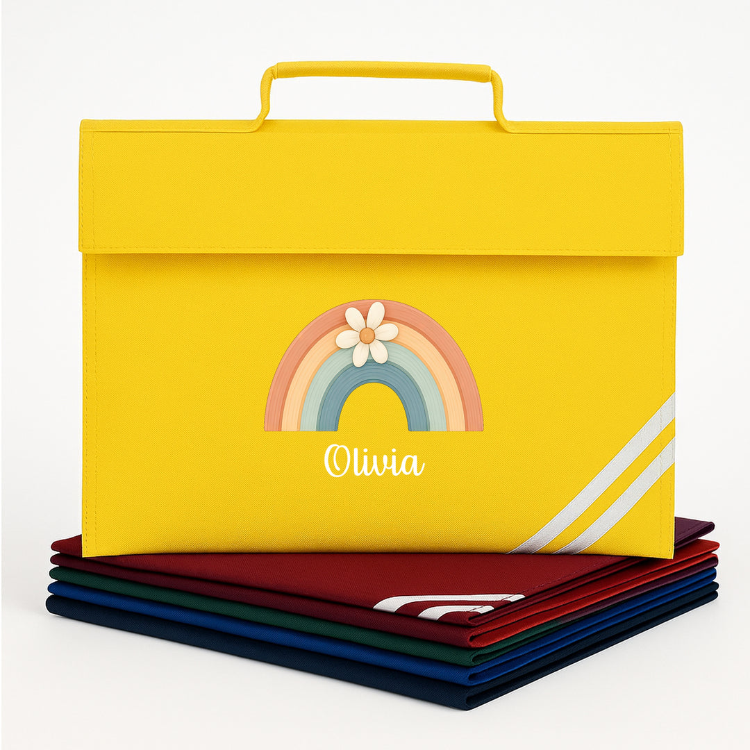 Personalised School Book Bag Folder