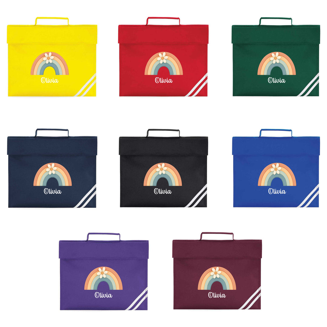 Personalised School Book Bag Folder