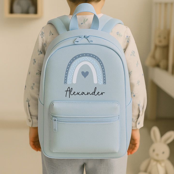 Personalised Toddler Rainbow Backpack