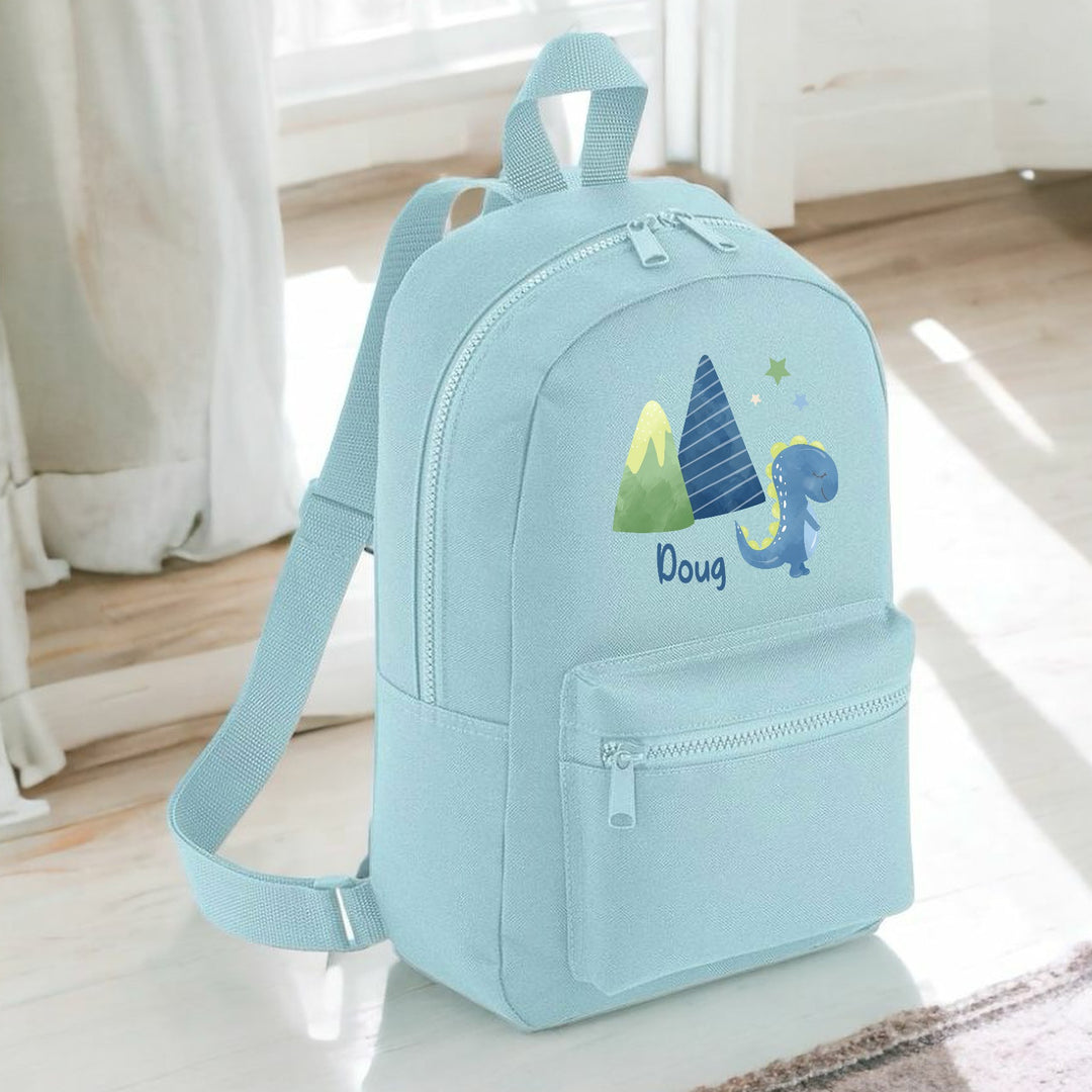 Personalised Toddler Dinosaur Backpack