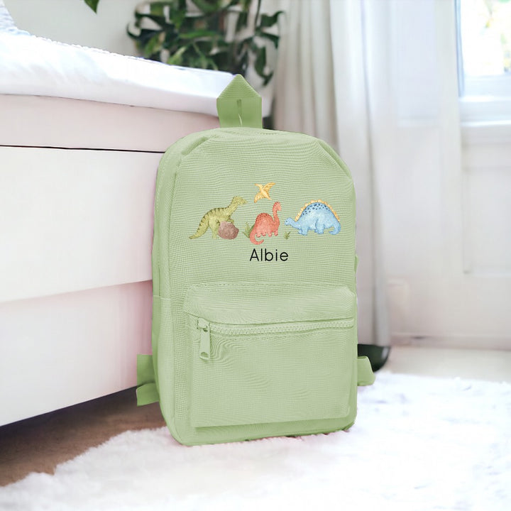 Personalised Toddler Dinosaur Backpack