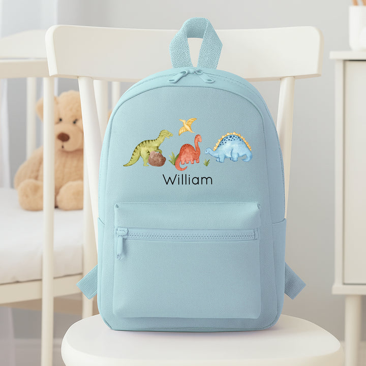 Personalised Toddler Dinosaur Backpack