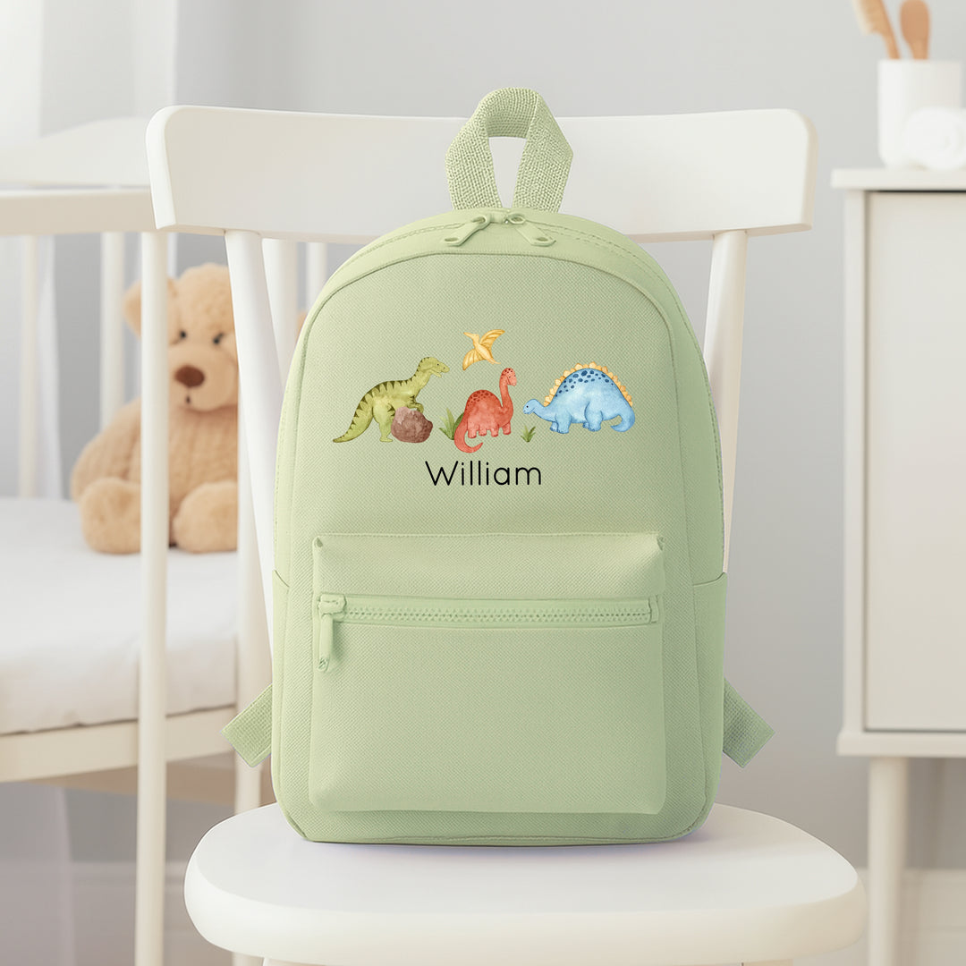 Personalised Toddler Dinosaur Backpack