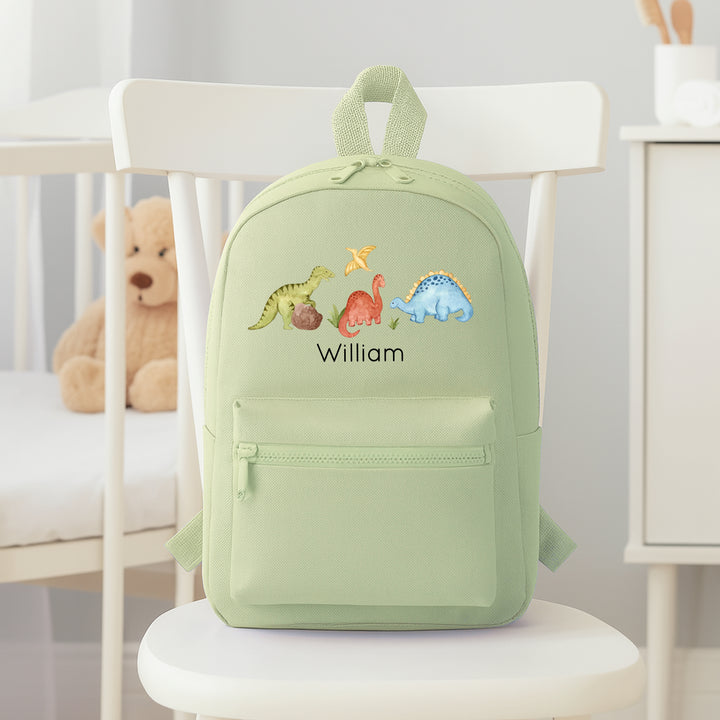 Personalised Toddler Dinosaur Backpack