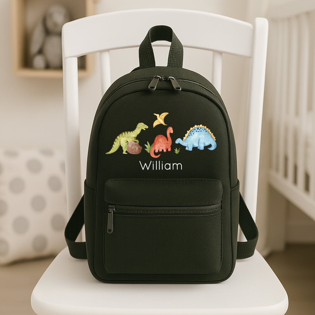 Personalised Toddler Dinosaur Backpack