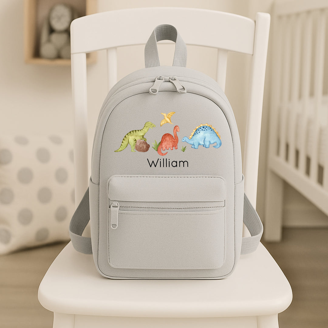 Personalised Toddler Dinosaur Backpack