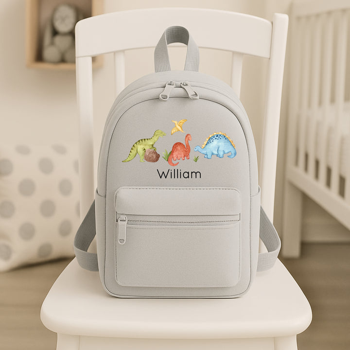 Personalised Toddler Dinosaur Backpack