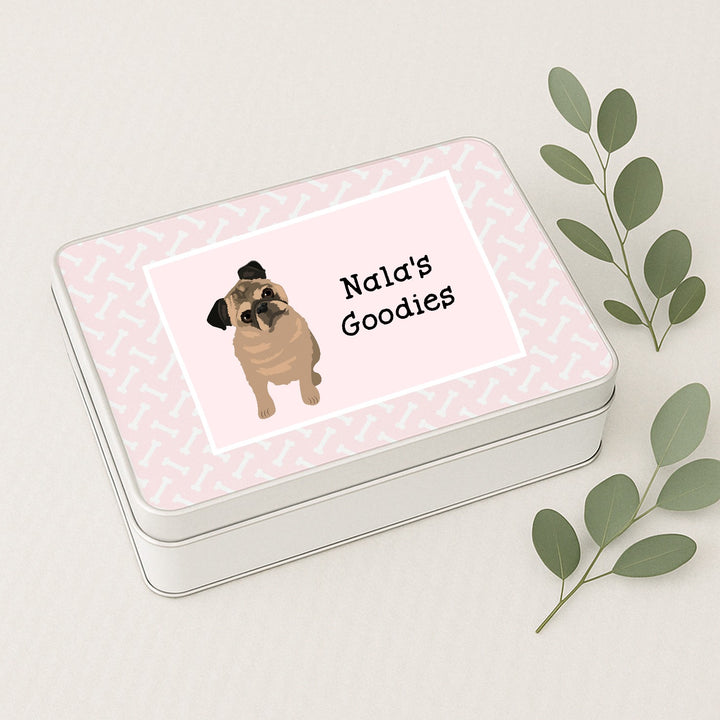 Personalised Dog Treat Tin