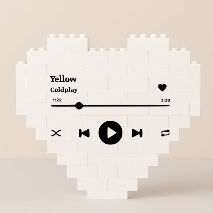 Our Song Anniversary Building Blocks