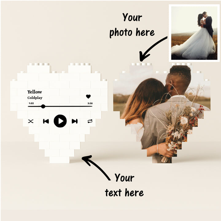 Our Song Anniversary Building Blocks