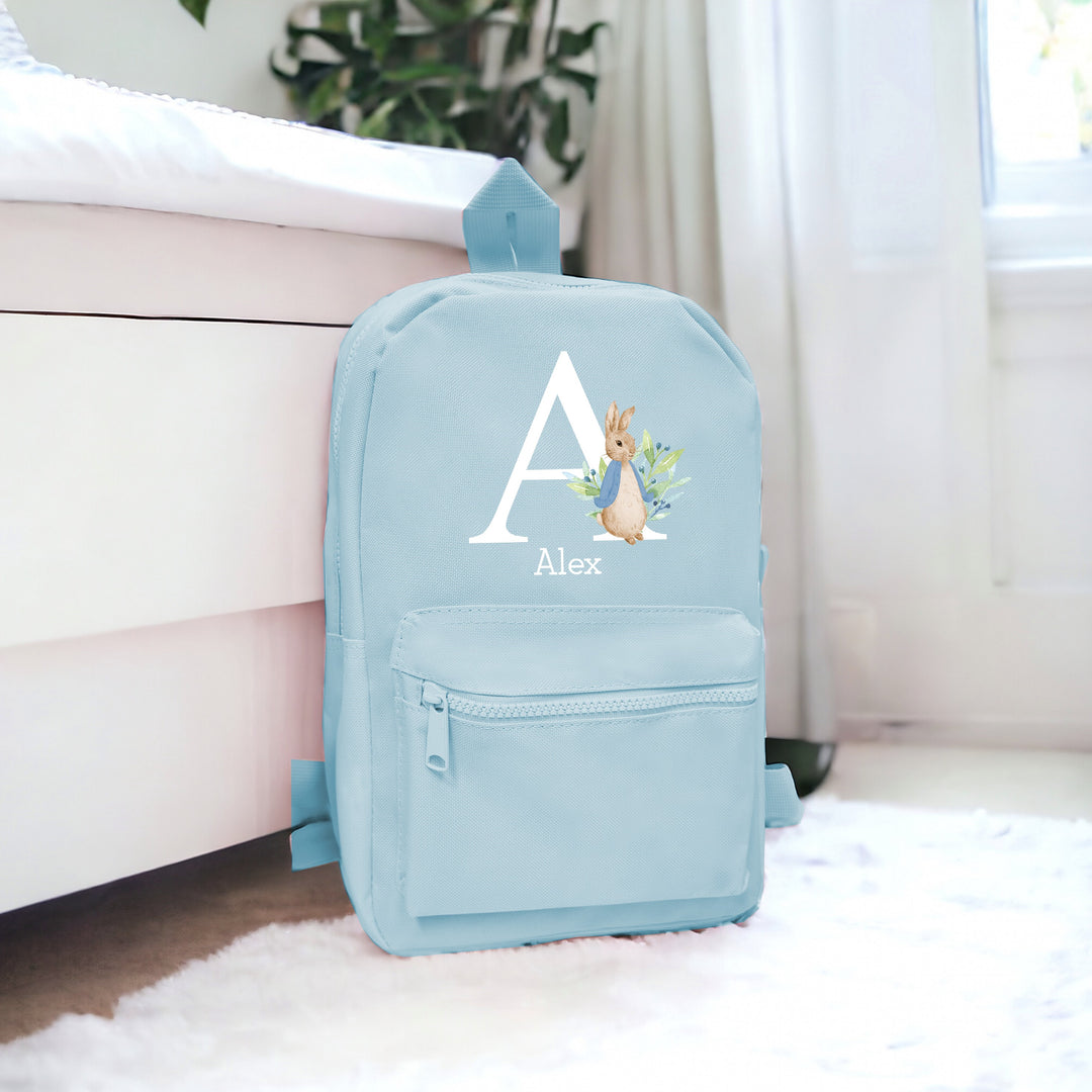Personalised Toddler Initial Backpack