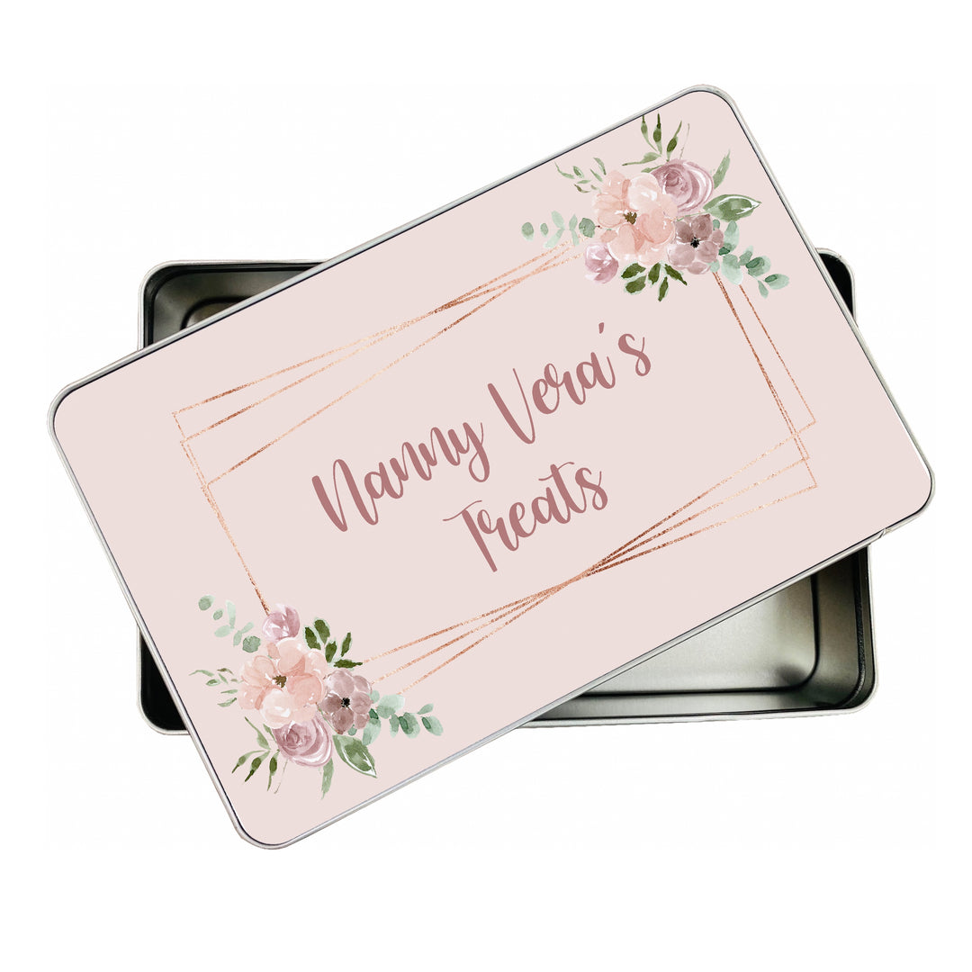 Nanny's Treat Tin – Personalised Gift for Her