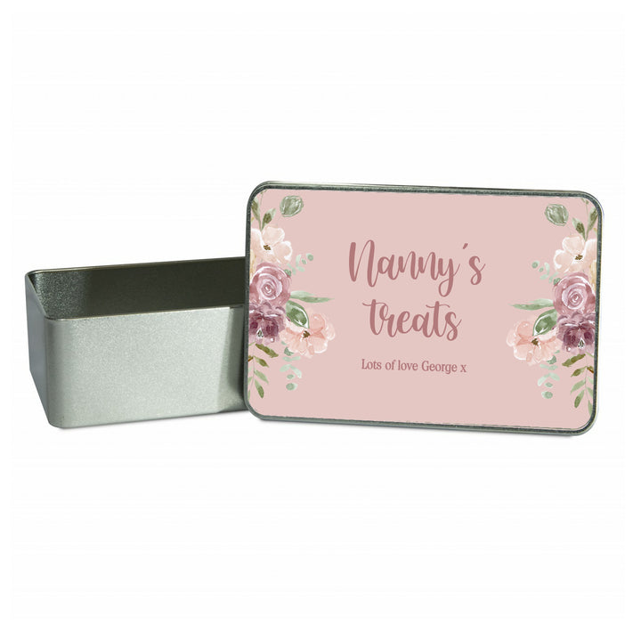 Nanny's Treat Tin – Personalised Gift for Her