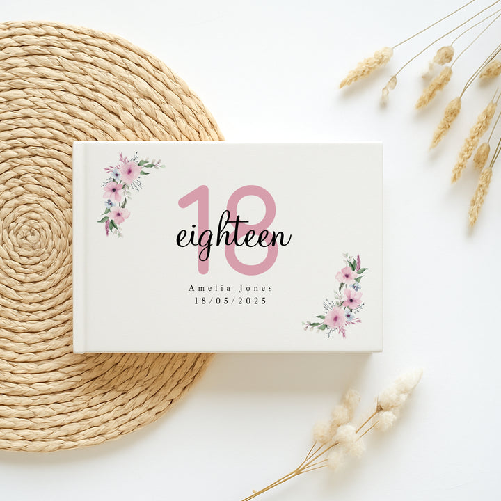 Personalised 18th Birthday Guest Book