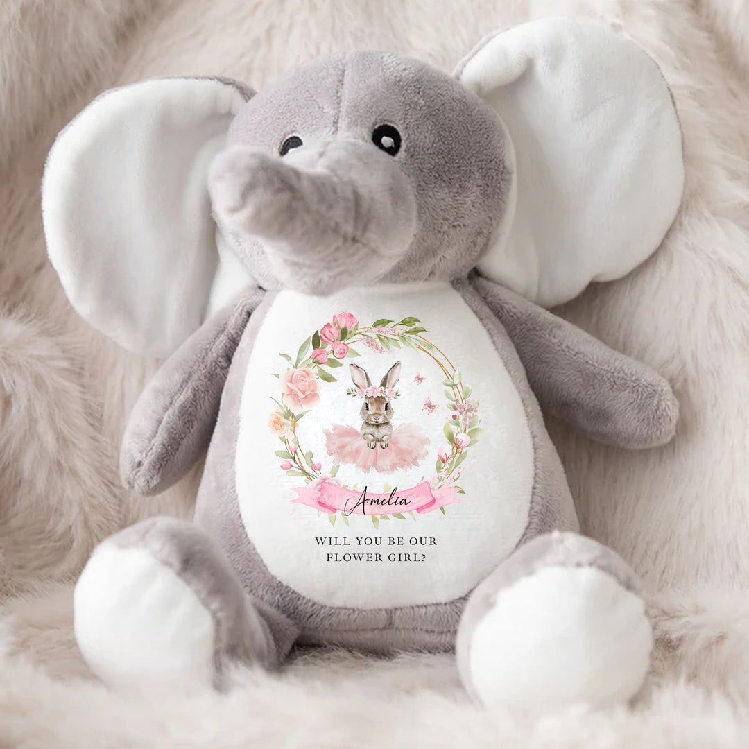 Personalised Flower Girl Teddy/Bunny