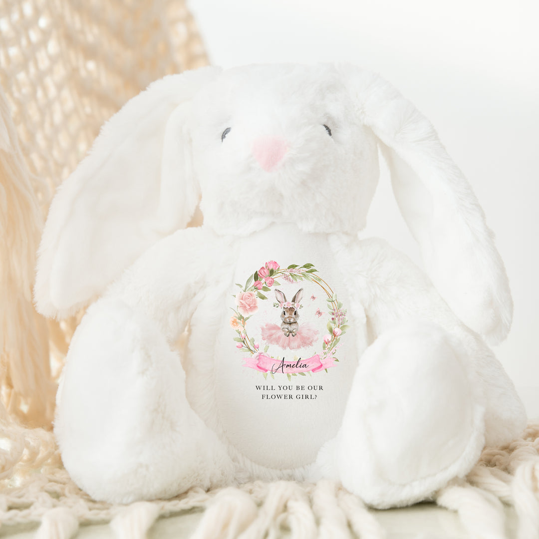 Personalised Flower Girl Teddy/Bunny