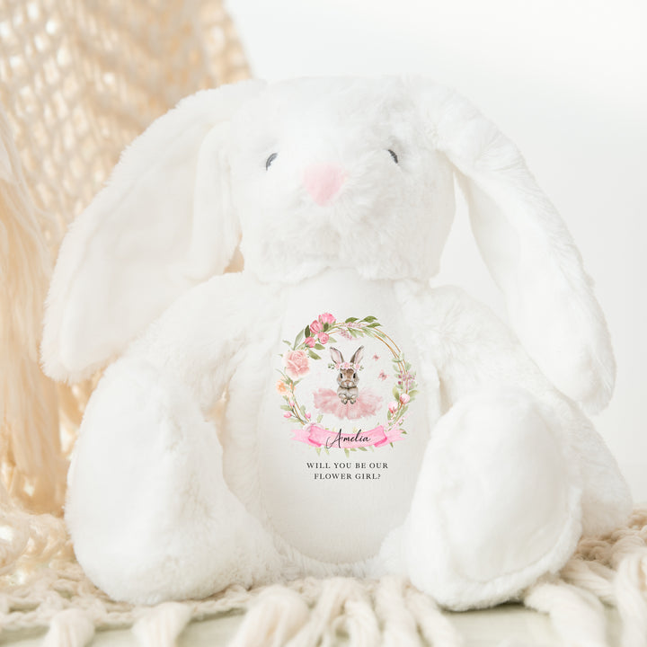Personalised Flower Girl Teddy/Bunny