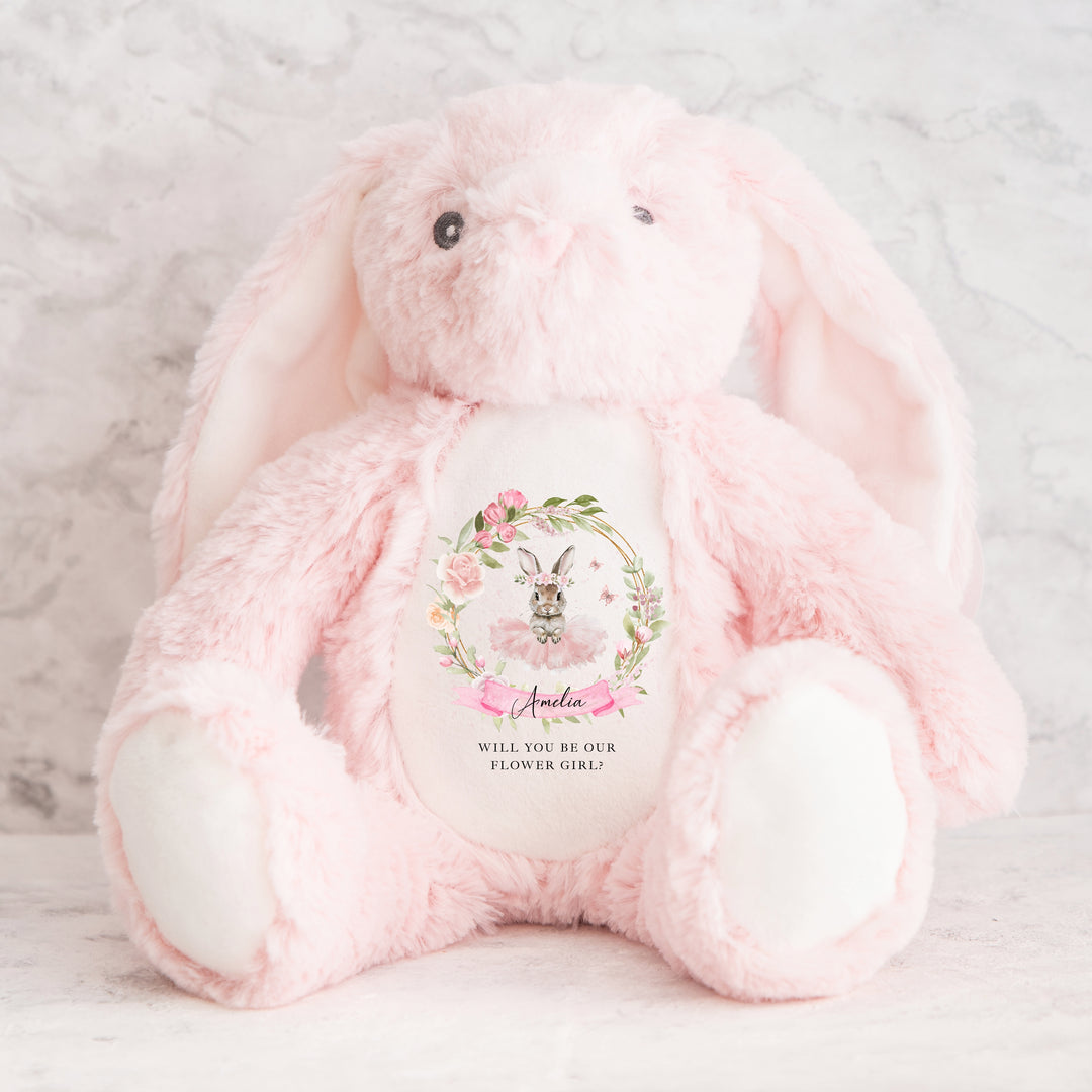 Personalised Flower Girl Teddy/Bunny