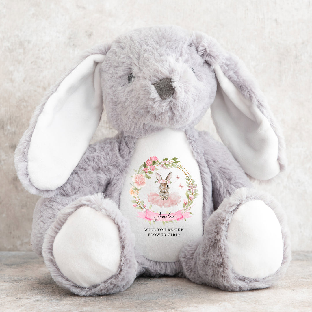 Personalised Flower Girl Teddy/Bunny