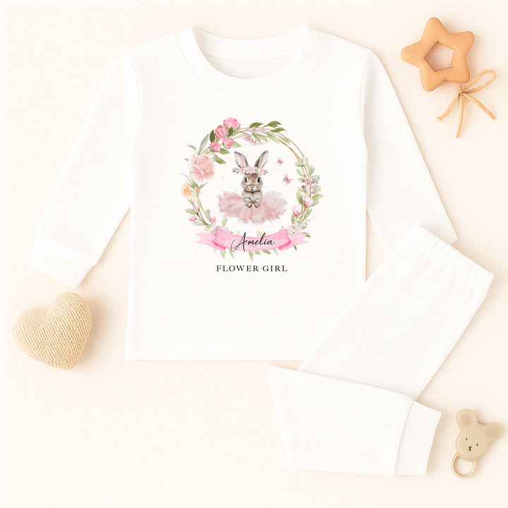 Personalised Flower Girl Pyjamas
