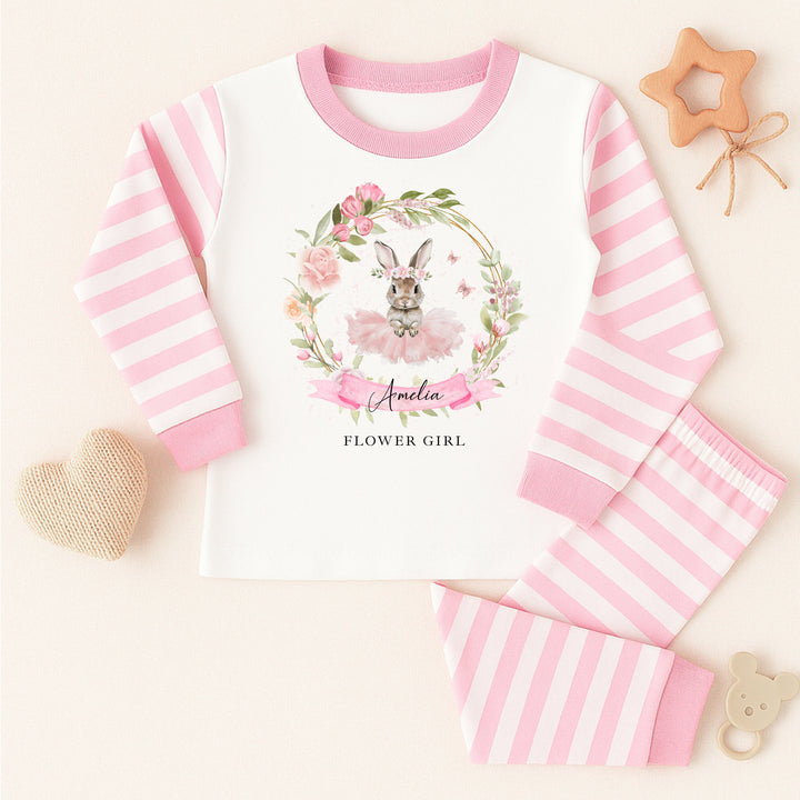 Personalised Flower Girl Pyjamas