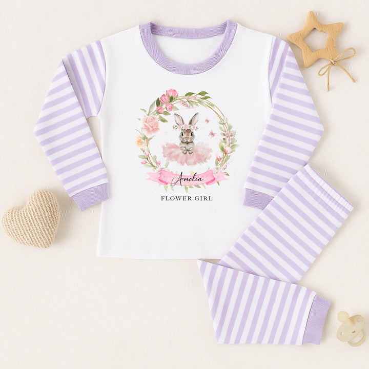 Personalised Flower Girl Pyjamas