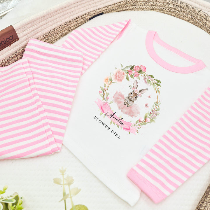 Personalised Flower Girl Pyjamas