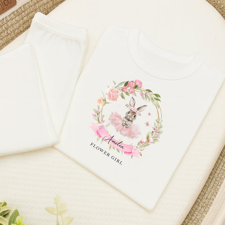 Personalised Flower Girl Pyjamas