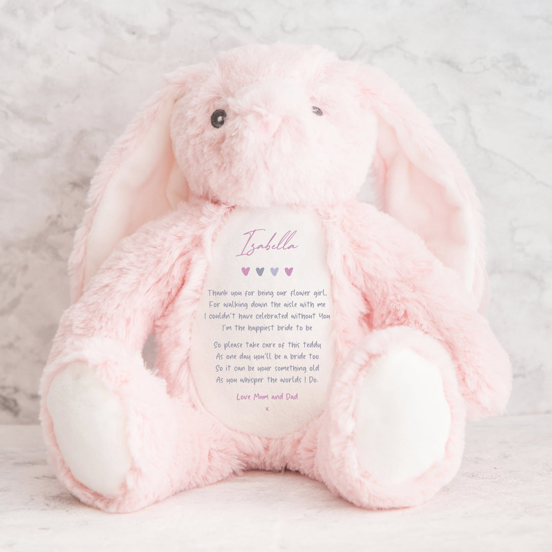 Personalised Flower Girl Teddy/Bunny