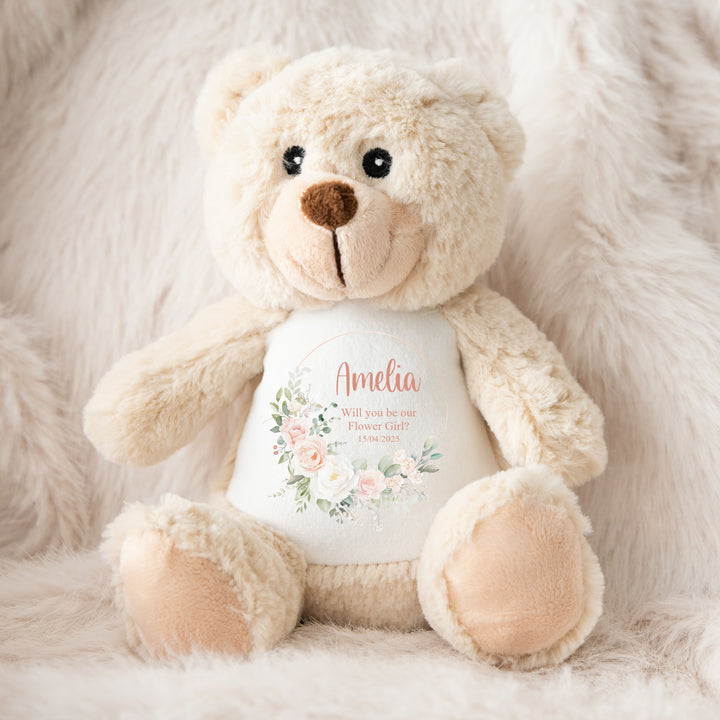 Personalised Flower Girl Teddy/Bunny