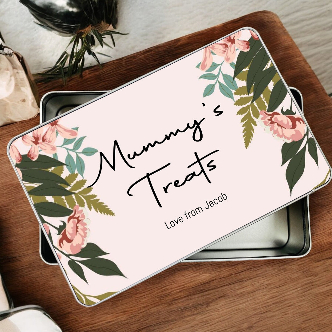 Mum's Treat Tin – Personalised Gift for Her