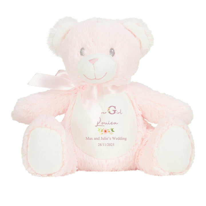 Personalised Flower Girl Teddy/Bunny