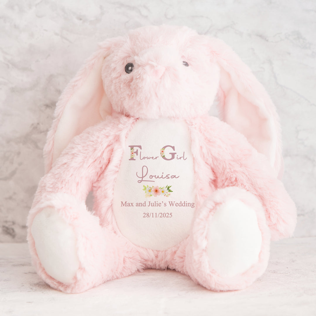 Personalised Flower Girl Teddy/Bunny