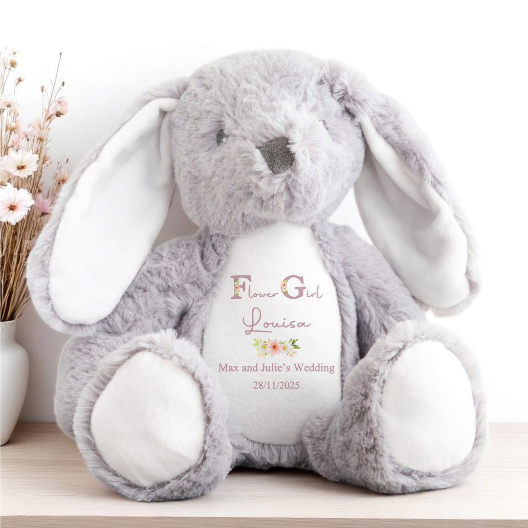 Personalised Flower Girl Teddy/Bunny